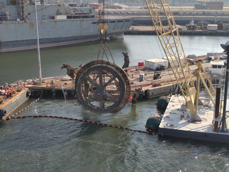 Cooper Crane Recovery Coast Guard